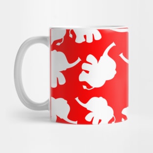 Cute Elephant Pattern Mug